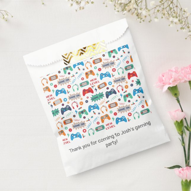 Gaming Gamer Geburtstagsparty Geschenktütchen (Versiegelt)