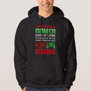Gaming-Gamer-HART am Arbeitsplatz - Funny Gaming V Hoodie