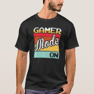 Gaming-Gamer-Modus für Gamer-Videospiele T-Shirt
