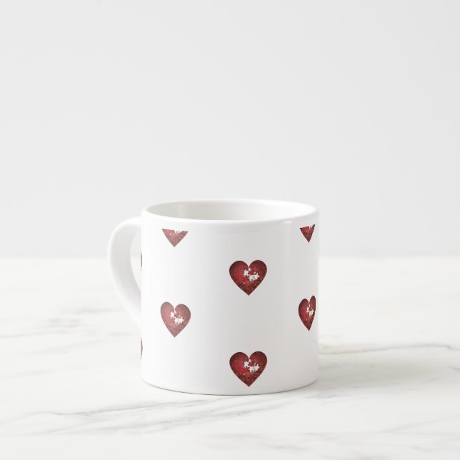 🎮 Gaming & Geeky Valentine's Geschenke Espressotasse (Vorderseite Links)
