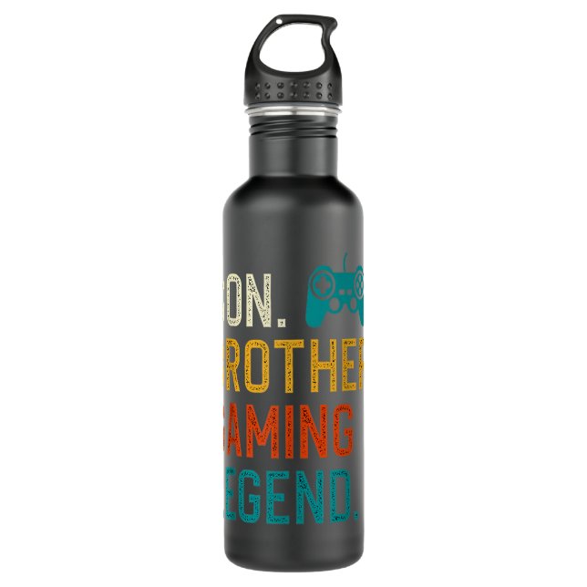 Gaming-Geschenke für Jugendliche im Alter von 8-12 Edelstahlflasche (Vorderseite)