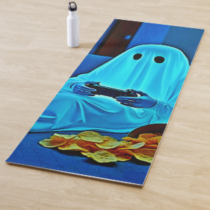 Gaming Ghost gemütliche Nacht in Design Yogamatte