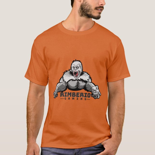 Gaming Gorilla T-Shirt  (Vorderseite)