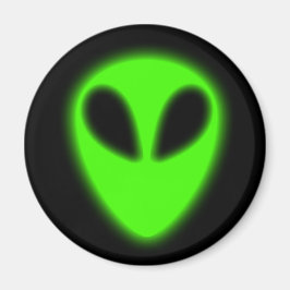 Gaming Green Alien Magnet