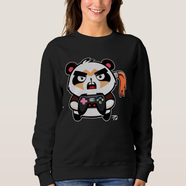 Gaming Hamster Gamer Sweatshirt (Vorderseite)