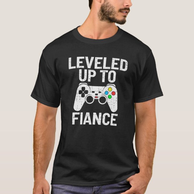 Gaming-Höhepunkt für Verlobte Funny neu Verlobten  T-Shirt (Vorderseite)