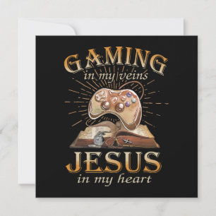 Gaming in meinen Adern Jesus in meinem Herzen