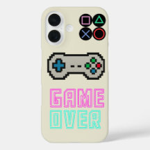 Gaming-iPhone-Hülle – Pixel-Art-Videospiel-Cover