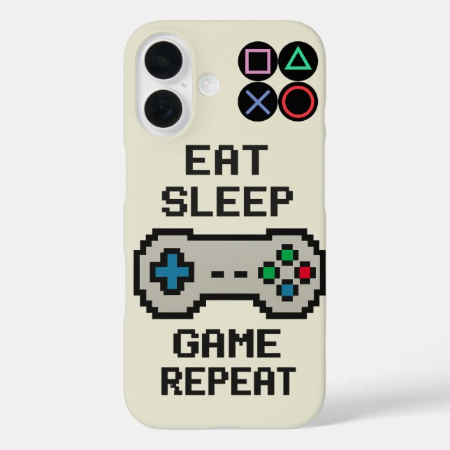 Gaming-iPhone-Hülle – Pixel-Art-Videospiel-Cover Case-Mate iPhone Hülle (Rückseite)