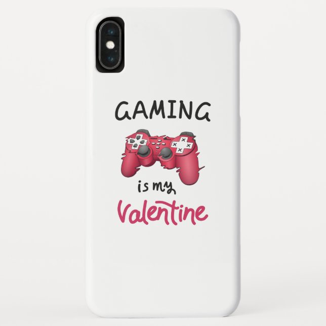 Gaming ist mein Valentine Case-Mate iPhone Hülle (Rückseite)