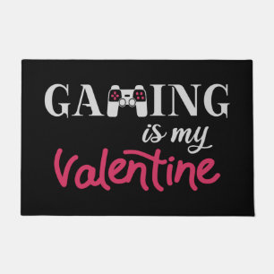 Gaming ist mein Valentine Fußmatte