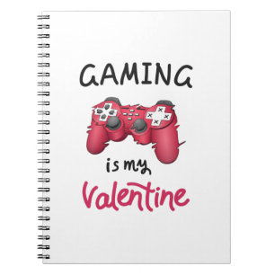 Gaming ist mein Valentine Notizblock