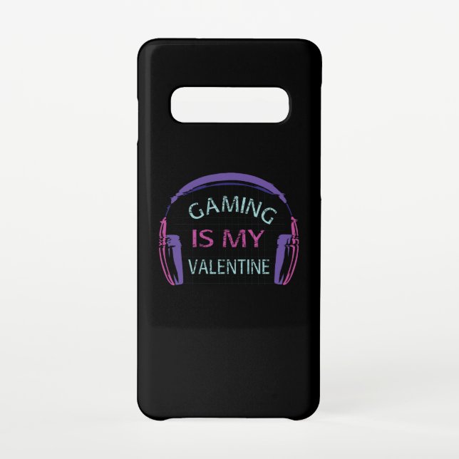 Gaming ist mein Valentine Samsung Galaxy Hülle (Rückseite)