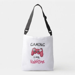 Gaming ist mein Valentine Tragetaschen Mit Langen Trägern