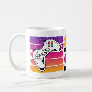 Gaming ist wichtig für die Schule, aber wichtig fü Kaffeetasse