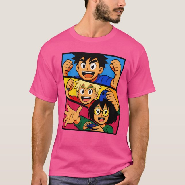 Gaming Joyeam Victory Retro-Geschenk T-Shirt (Vorderseite)