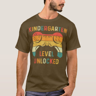 Gaming-Kindergarten-Level-Entsperrtes Retro-Videos T-Shirt