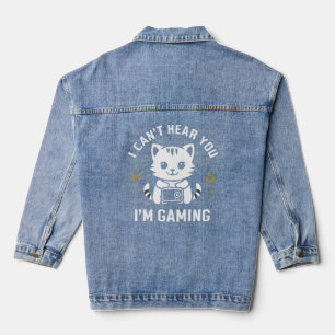Gaming Kitty: Spieltag Jeansjacke