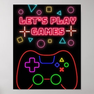 Gaming Lasse Spiele spielen Poster