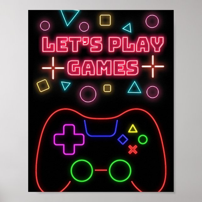 Gaming Lasse Spiele spielen Poster (Vorne)
