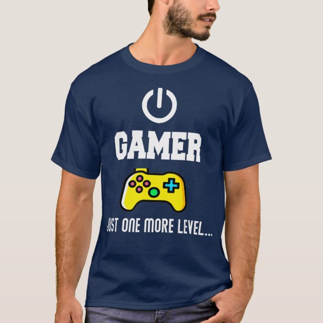 Gaming-Liebhaber erhalten noch ein Gaming-Geschenk T-Shirt (Vorderseite)