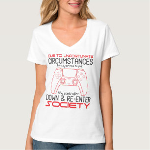 Gaming-Liebhaber machen meinen Controller zum lust T-Shirt