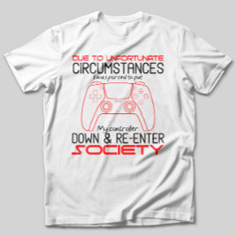 Gaming-Liebhaber machen meinen Controller zum lust T-Shirt