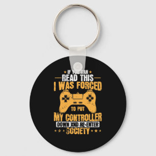 Gaming macht auch mal Pause Controller Schlüsselanhänger