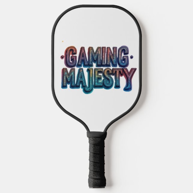 Gaming Majestät Pickleball Schläger (Vorderseite)