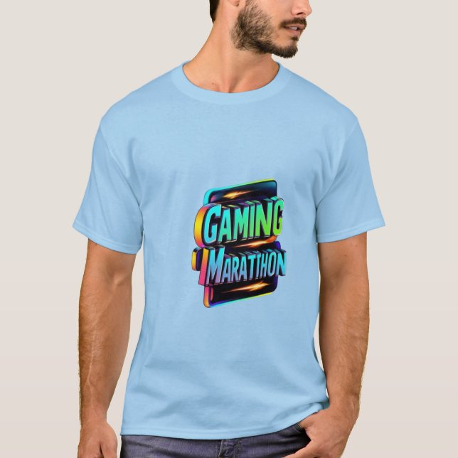 Gaming Marathon T-Shirt (Vorderseite)