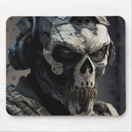 Gaming-Mauspad Special Force Soldier Ghost-Maske Mousepad