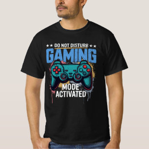 Gaming-Modus aktiviert T-Shirt