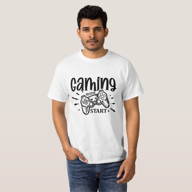 Gaming-Modus T-Shirt (Vorne ganz)