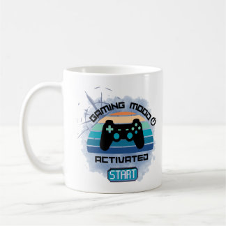 "Gaming Mood Activated - Gamer Coffee Tasse" Kaffeetasse
