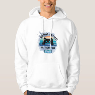 "Gaming Mood: ON - Power Up and Play T - Shirt" Hoodie