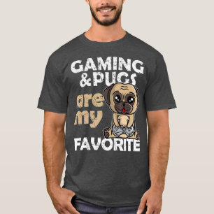 Gaming-Möpsen sind meine Lieblings-Gamer-T-Shirt-J T-Shirt