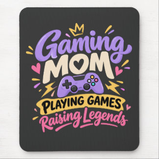 Gaming-Mutter, die Legenden großzieht Mousepad