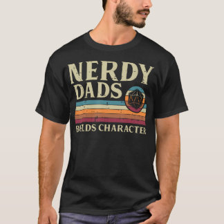Gaming-Nerd-Vater baut Charakter lustiger Gamer-Pa T-Shirt