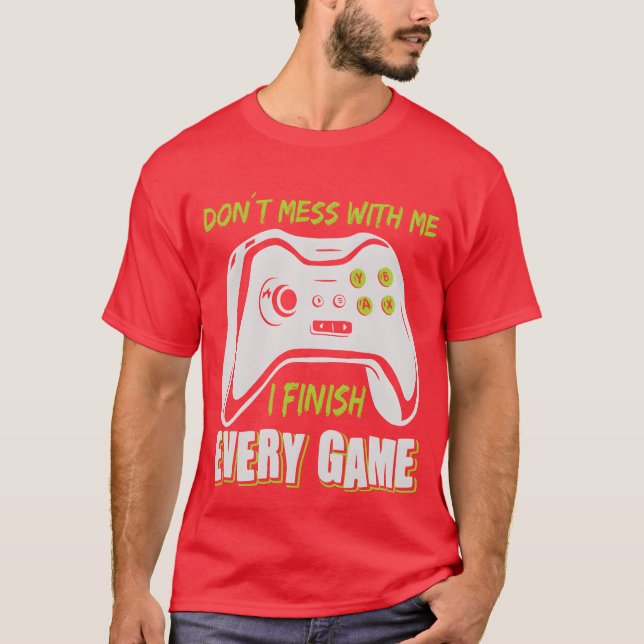 Gaming nicht mit meinem Gaming-Geschenk für Videos T-Shirt (Vorderseite)