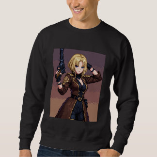 Gaming-Pixel-Art-Decke – Cozy Gamer-Stimmung Sweatshirt