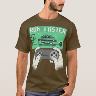 Gaming-Racing läuft schneller T-Shirt