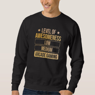 Gaming Retro Video Games Gamer Arcade Sweatshirt