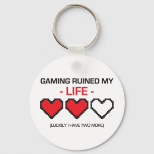GAMING RUINED MY LIFE! SCHLÜSSELANHÄNGER