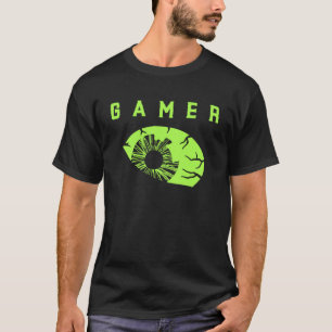 Gaming Shirt Kinder Teens Gamer Eye Graphic Tshirt