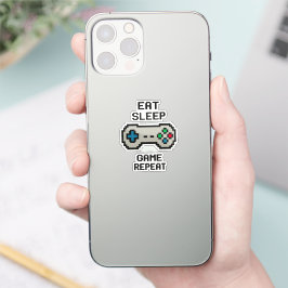 Gaming-Sticker-Pack – Pixel-Art-Videospiel Aufkleber