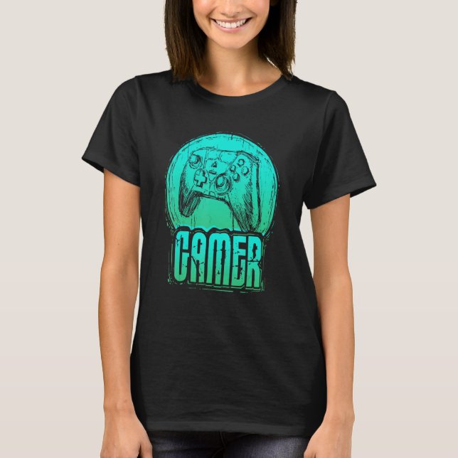 Gaming Stuffboys Gaming Gamer T-Shirt (Vorderseite)