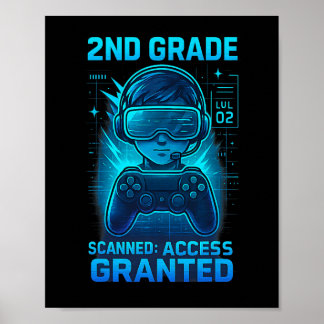 Gaming-T-Shirt der zweiten Kategorie Poster