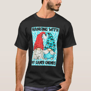 Gaming T-Shirt Gnomes - Mit meinen Gnomen