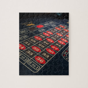 Gaming Table Roulette Las Vegas Puzzle