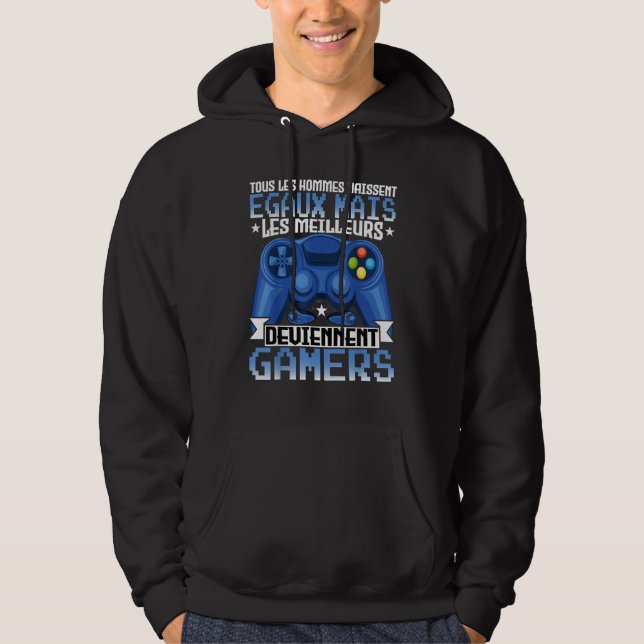 Gaming   Tous Les Hommes Gamer Video Games Hoodie (Vorderseite)